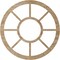 Ekena Millwork Grace Wood Fretwork Pierced Ceiling Medallion, Red Oak, 34"OD x 12 3/8"ID x 1/4"T CMWP34X0250GRRO - alternate 2